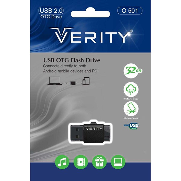 فلش 32 گیگ وریتی Verity O501 OTG