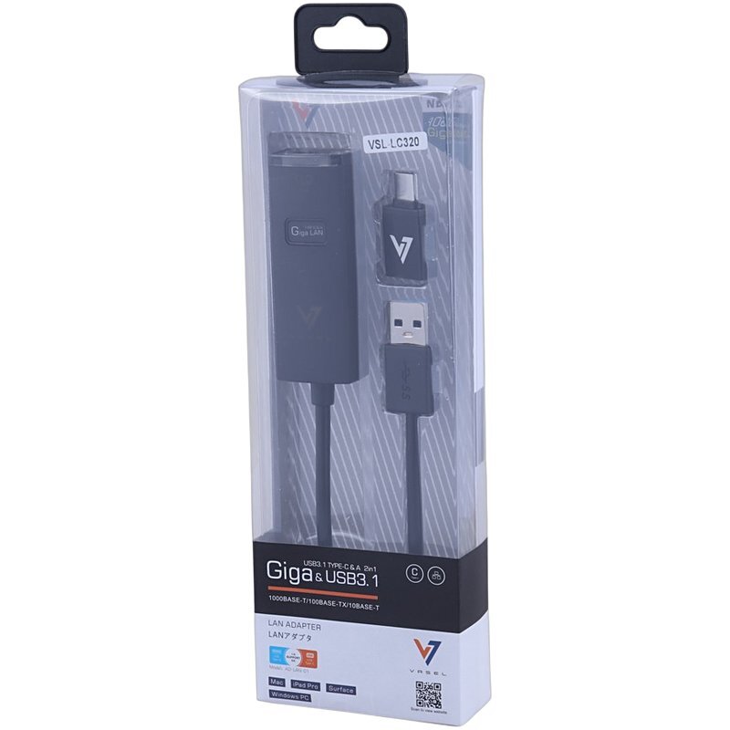 تبدیل USB 3.1 به LAN واصل VSL-LC320