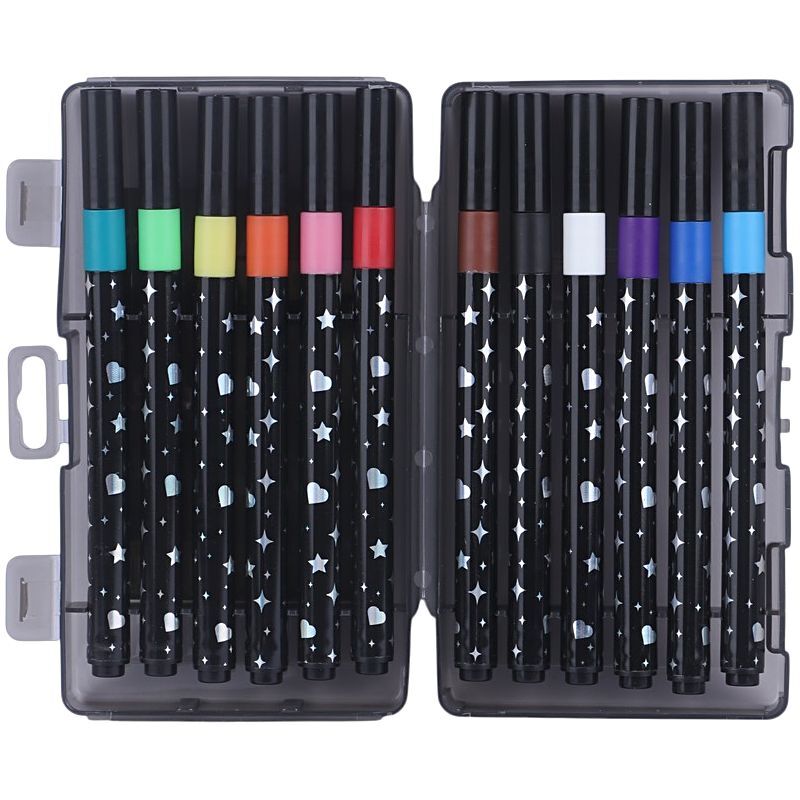 ماژیک نقاشی اکلیلی 12 رنگ ZCYP zc-3011