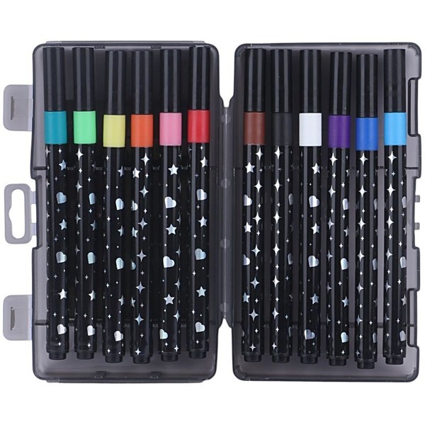 ماژیک نقاشی اکلیلی 12 رنگ ZCYP zc-3011
