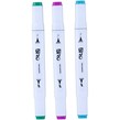 ماژیک نقاشی دو سر 12 رنگ بیرو Twin Marker