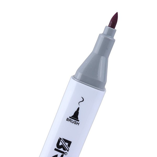 ماژیک نقاشی دو سر 12 رنگ بیرو Twin Marker