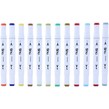 ماژیک نقاشی دو سر 24 رنگ بیرو Twin Marker
