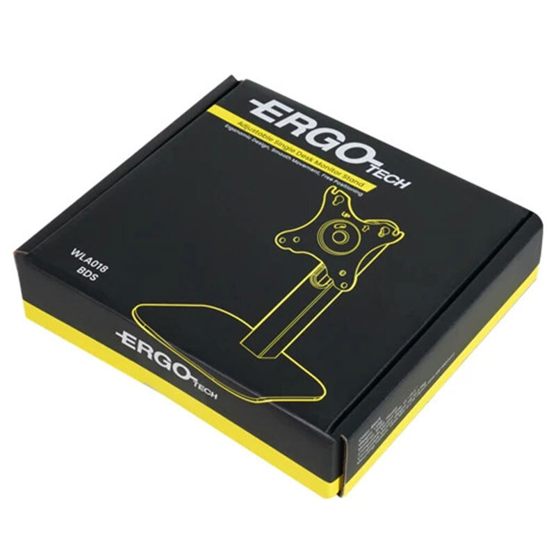 پایه رومیزی متحرک مانیتور 17 تا 30 اینچ Ergo Tech WLA018-BDS