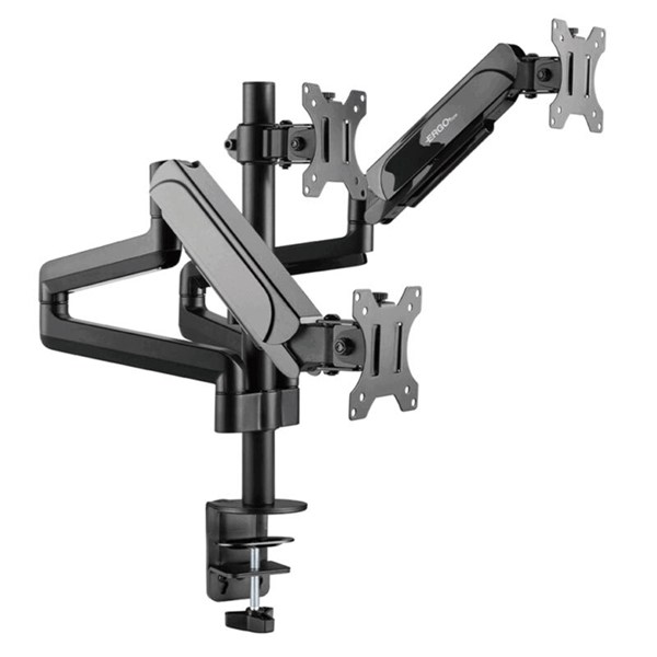 پایه رومیزی متحرک مانیتور سه تایی 17 تا 27 اینچ Ergo Tech WLA020