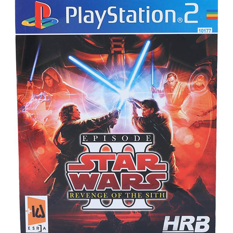 بازی Star Wars Episode III Revenge of the Sith HRB مناسب برای PS2
