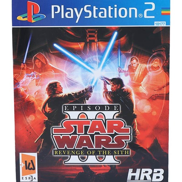 بازی Star Wars Episode III Revenge of the Sith HRB مناسب برای PS2