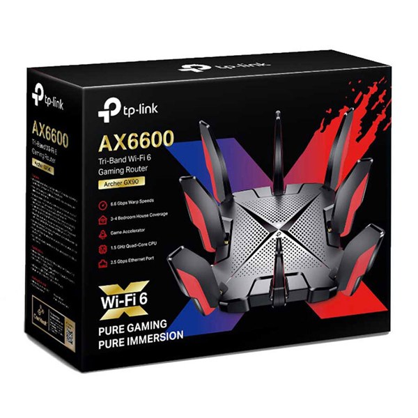 روتر بی سیم تی پی لینک AX6600 Archer GX90