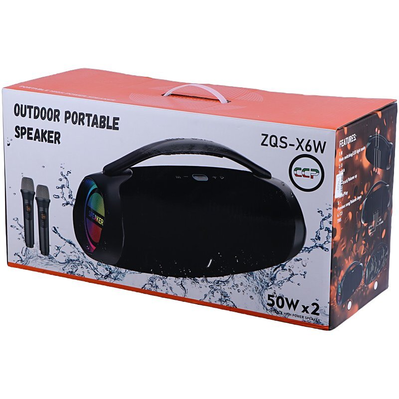 اسپیکر بلوتوثی سینگ ای ZQS-X6W + میکروفون