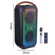 اسپیکر بلوتوثی اکسیژن AX-102 + میکروفون و ریموت کنترل