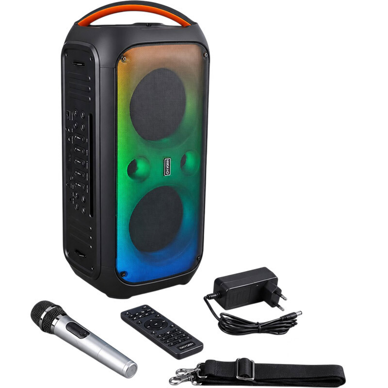 اسپیکر بلوتوثی اکسیژن AX-102 + میکروفون و ریموت کنترل
