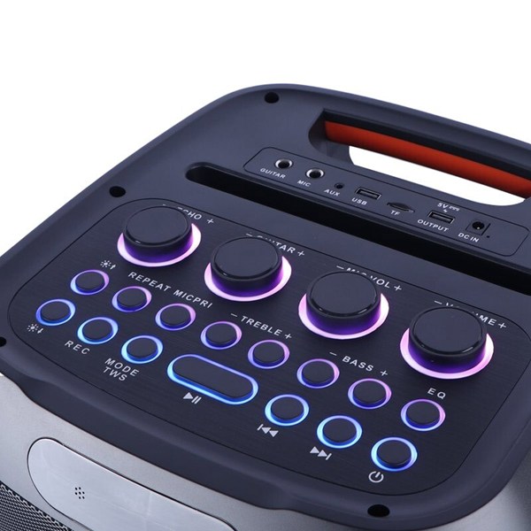 اسپیکر بلوتوثی اکسیژن AX-104 + میکروفون و ریموت کنترل