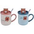 ماگ سرامیکی خرس درب دار Cinaya کد ES-2599
