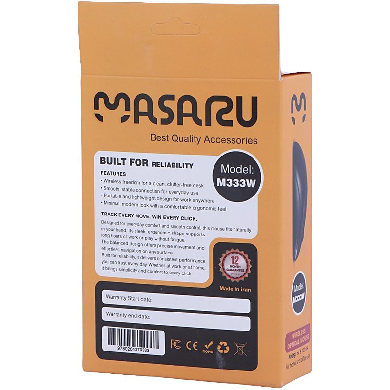 موس بی سیم ماسارو M333W