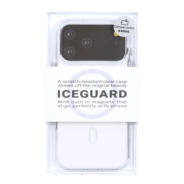 قاب Original KDoo ICEGUARD Magsafe مدل Apple iPhone 17 Pro Max / iPhone 18 Pro Max - شفاف (پک دار)
