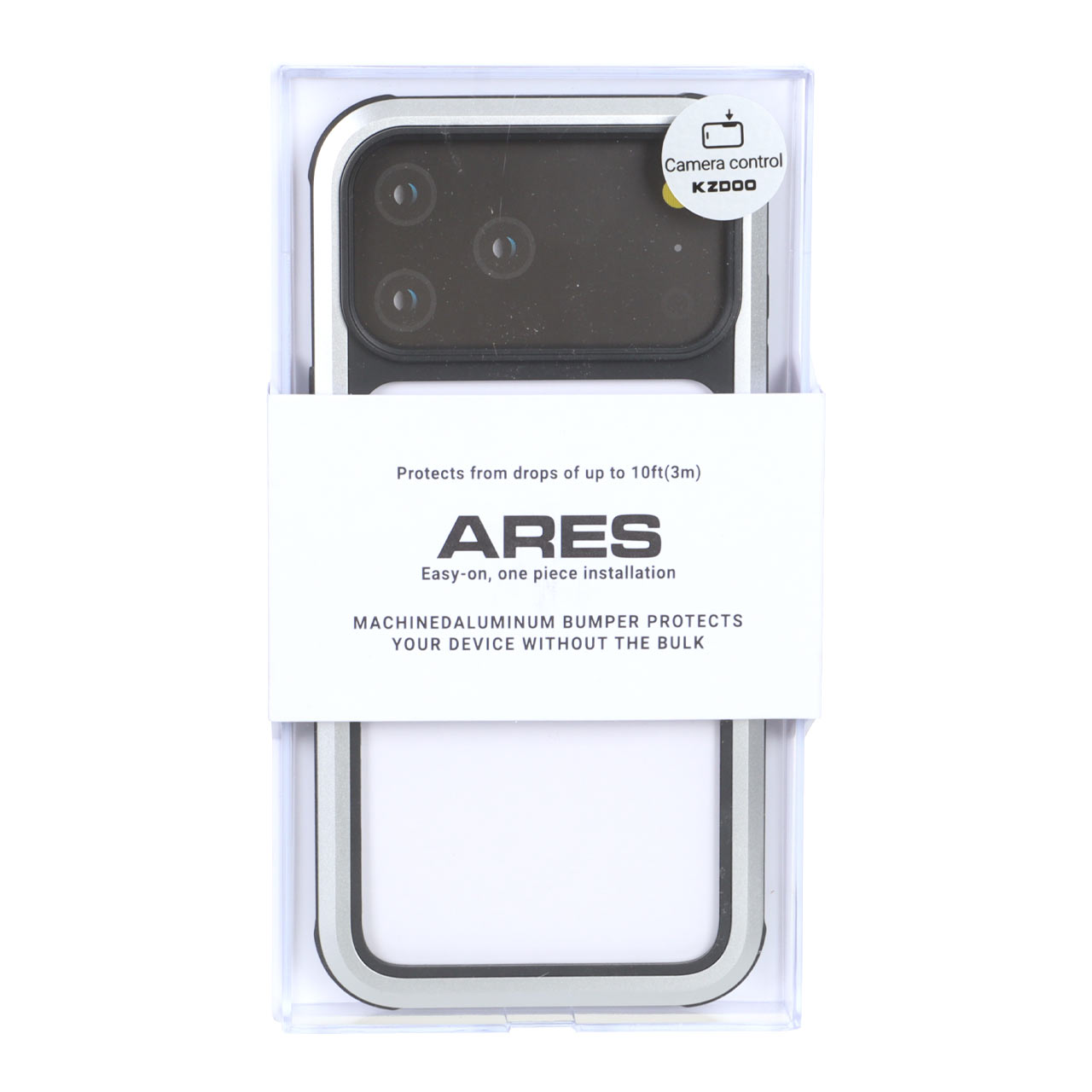قاب Original KDoo ARES مدل Apple iPhone 17 Pro Max - نقره ای (پک دار)