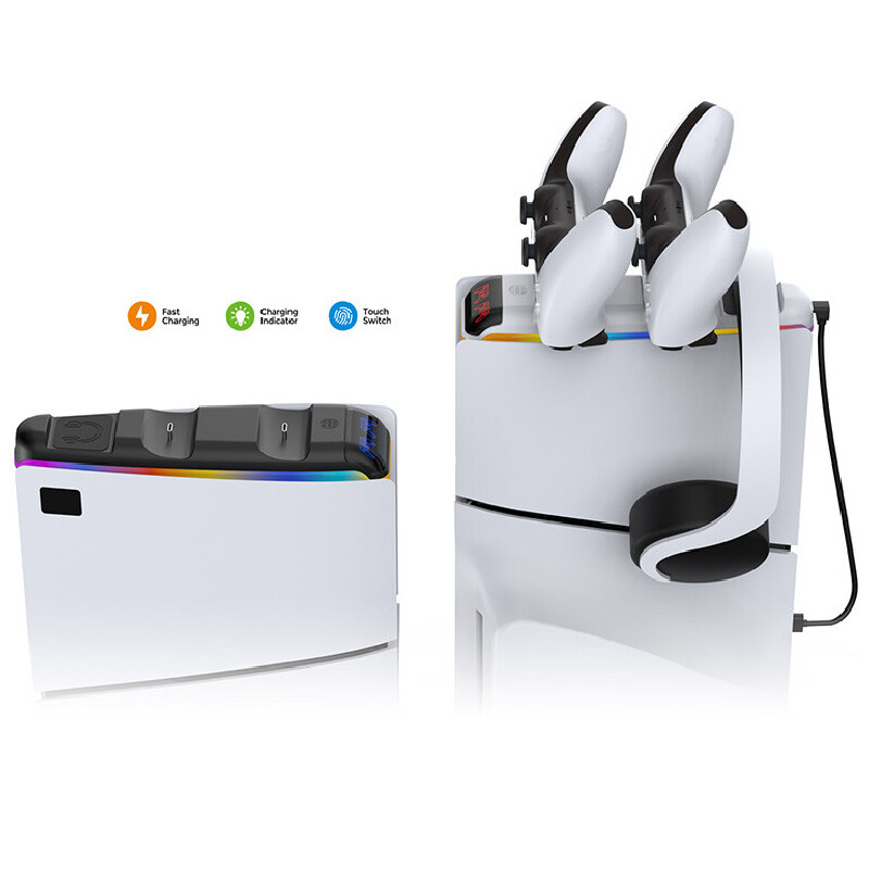 پایه شارژر دسته بازی PS5 و پایه نگهدارنده هدفون دابی TP5-3597