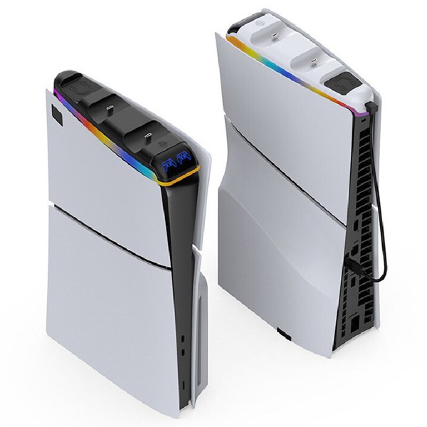 پایه شارژر دسته بازی PS5 و پایه نگهدارنده هدفون دابی TP5-3597