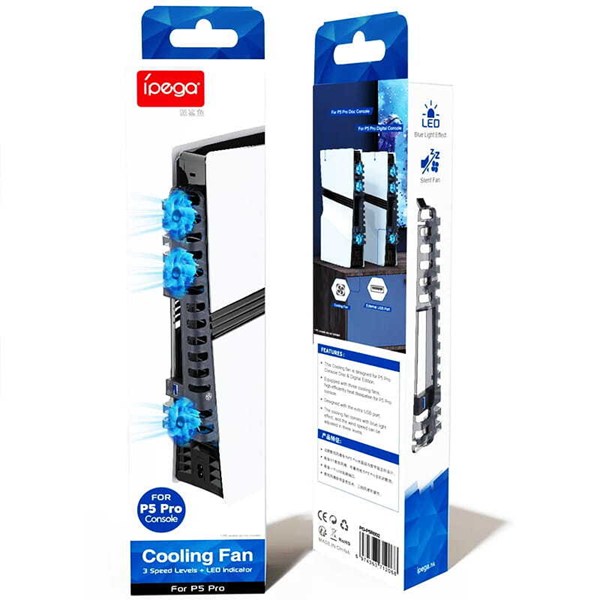 فن خنک‌کننده PS5 Slim/Pro آی‌ پگا PG-P5R002