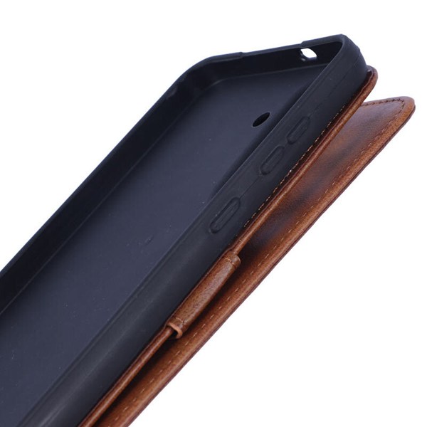 کیف چرمی مگنتی سامسونگ Galaxy S25 FE محافظ لنزدار