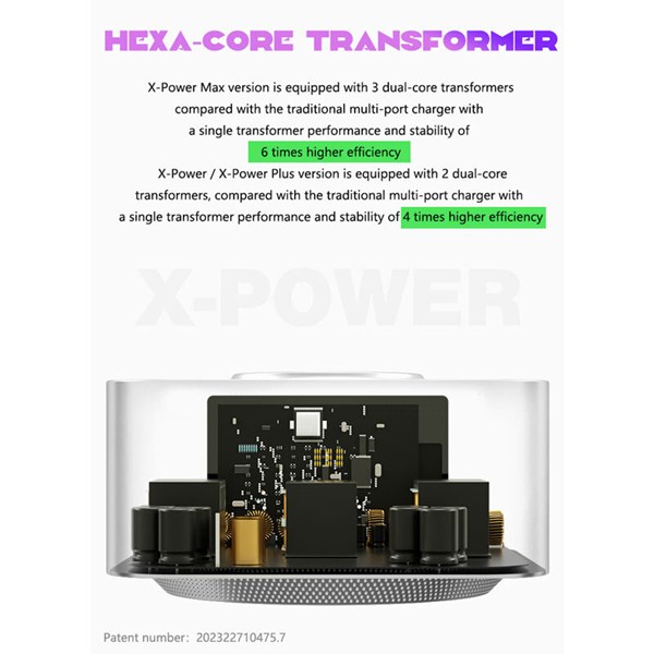 شارژر و تستر مکانیک X-Power 10Port QC3.0 PD 150W Type-C/USB