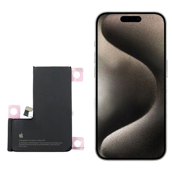 باتری موبایل اورجینال آیفون iPhone 15 Pro A3011