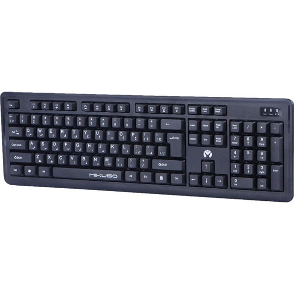 کیبورد و موس بی سیم میکاسو KB-C028