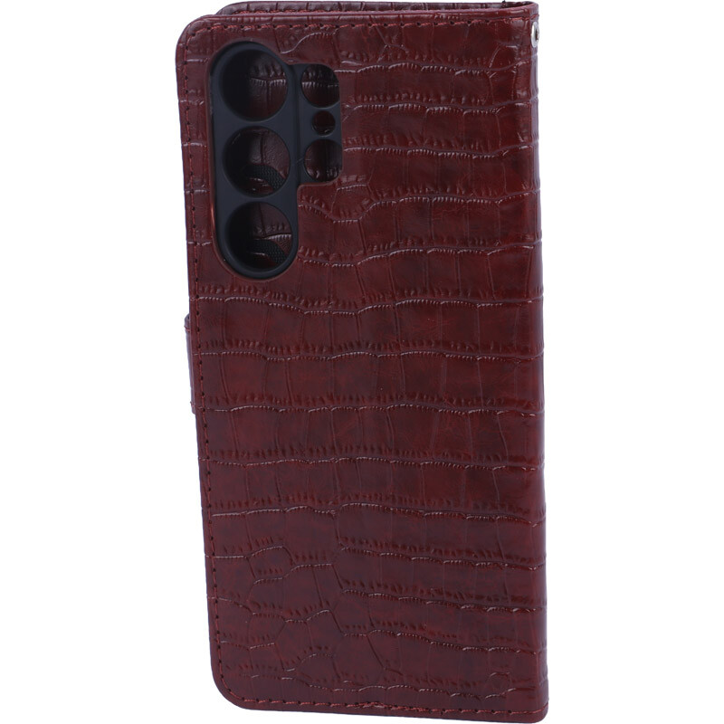کیف چرمی پوست ماری مگنتی سامسونگ Galaxy S23 Ultra محافظ لنزدار