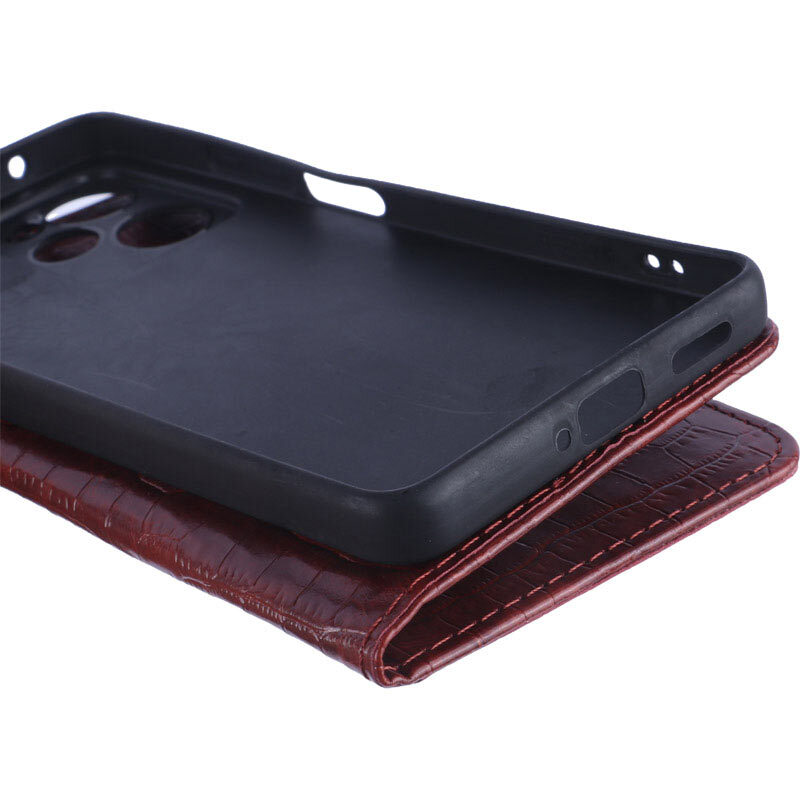 کیف چرمی پوست ماری مگنتی شیائومی Poco X5 Pro محافظ لنزدار