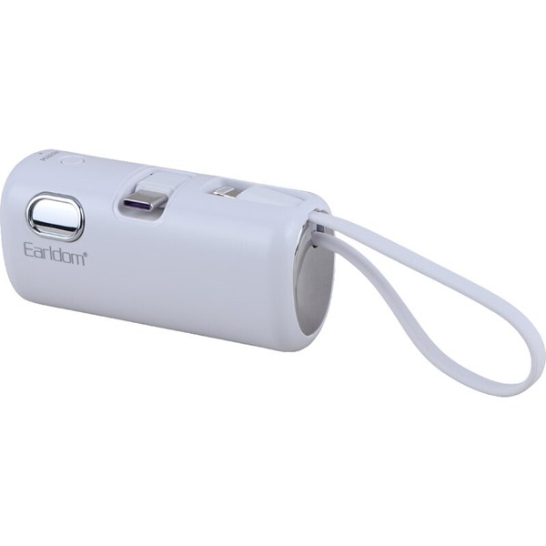 پاور بانک فست شارژ ارلدام ET-PD41C VOOC QC3.0 PD 22.5W ظرفیت 5000 میلی آمپر ساعت