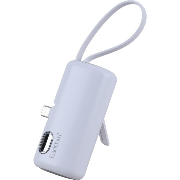 پاور بانک فست شارژ ارلدام ET-PD41C VOOC QC3.0 PD 22.5W ظرفیت 5000 میلی آمپر ساعت