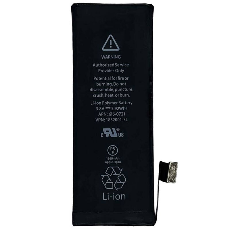 باتری موبایل اورجینال آیفون iPhone 5s 616-0721
