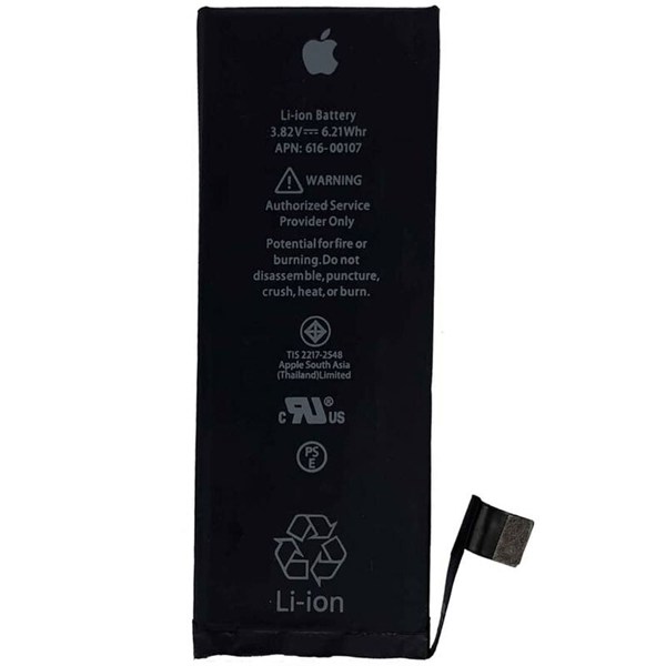 باتری موبایل اورجینال آیفون iPhone SE 2016 616-00107