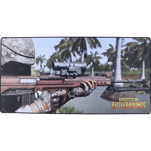 موس پد گیمینگ طرح Battlegrounds سایز 40*80 سانتی متر