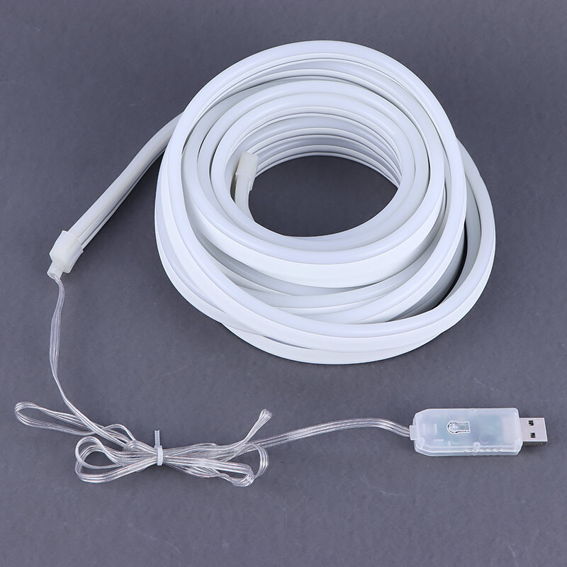 ریسه نئون فلکسی رنگی LED-NEON-RGB-Magic طول 5 متر + ریموت کنترل