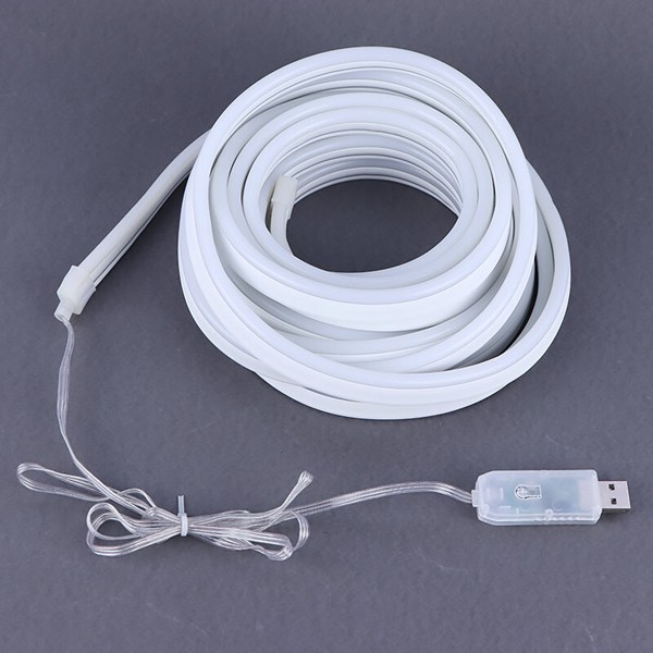 ریسه نئون فلکسی رنگی LED-NEON-RGB-Magic طول 5 متر + ریموت کنترل