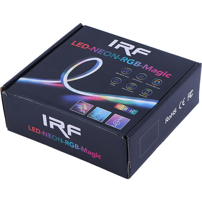 ریسه نئون فلکسی رنگی LED-NEON-RGB-Magic طول 5 متر + ریموت کنترل