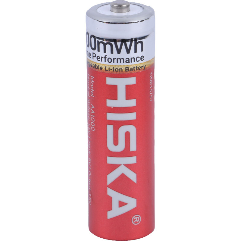 باتری دوتایی قلمی شارژی هیسکا Hiska H15-AA2 AA 2400mAh