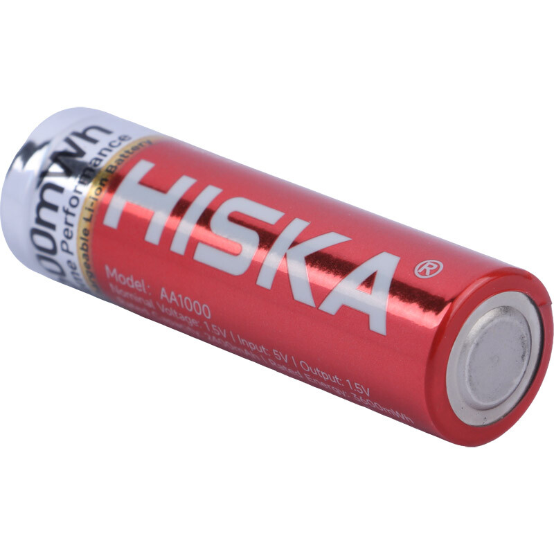 باتری دوتایی قلمی شارژی هیسکا Hiska H15-AA2 AA 2400mAh