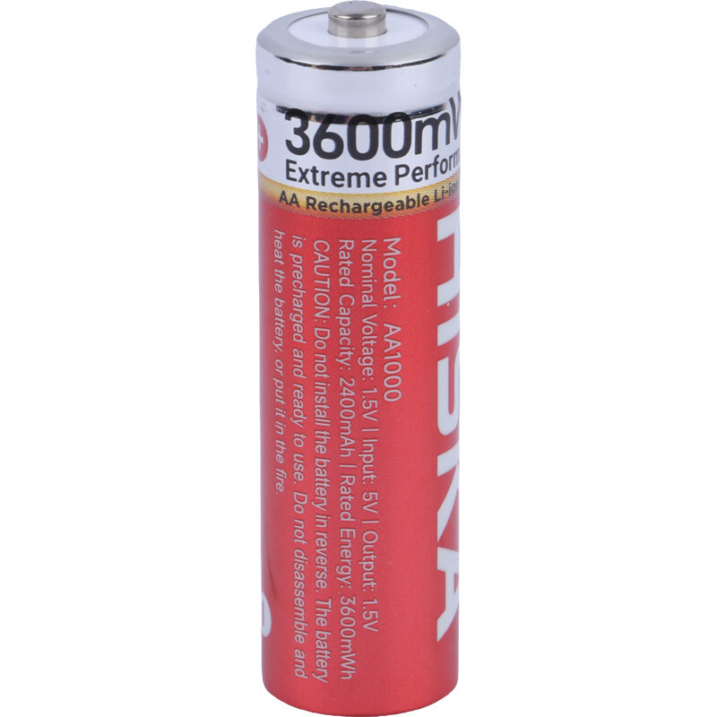 باتری دوتایی قلمی شارژی هیسکا Hiska H15-AA2 AA 2400mAh