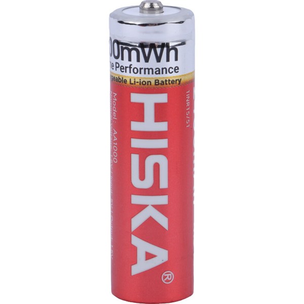 باتری چهارتایی قلمی شارژی هیسکا Hiska H15-AA4 AA 2400mAh