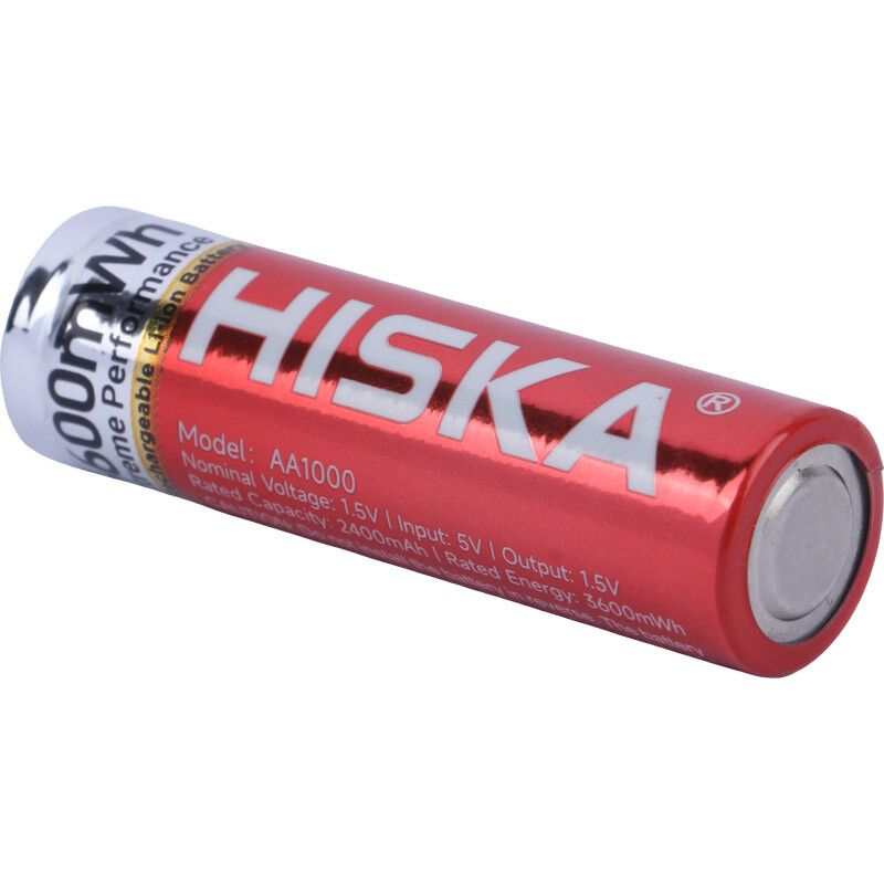 باتری چهارتایی قلمی شارژی هیسکا Hiska H15-AA4 AA 2400mAh