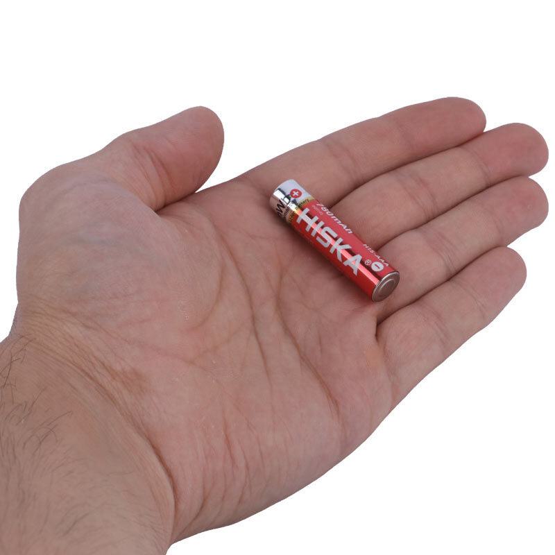 باتری دوتایی نیم قلمی شارژی هیسکا Hiska H15-AAA2 AAA 780mAh