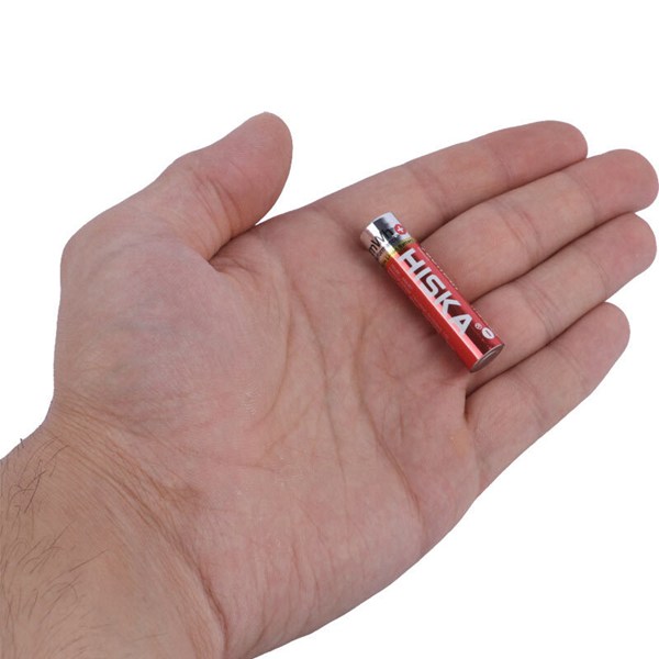 باتری چهارتایی نیم قلمی شارژی هیسکا Hiska H15-AAA4 AAA 780mAh