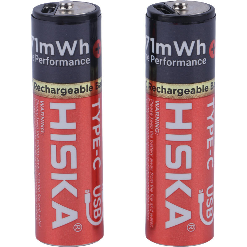باتری دوتایی قلمی شارژی هیسکا Hiska H16-AA2 AA 835mAh