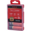 باتری دوتایی قلمی شارژی هیسکا Hiska H16-AA2 AA 835mAh