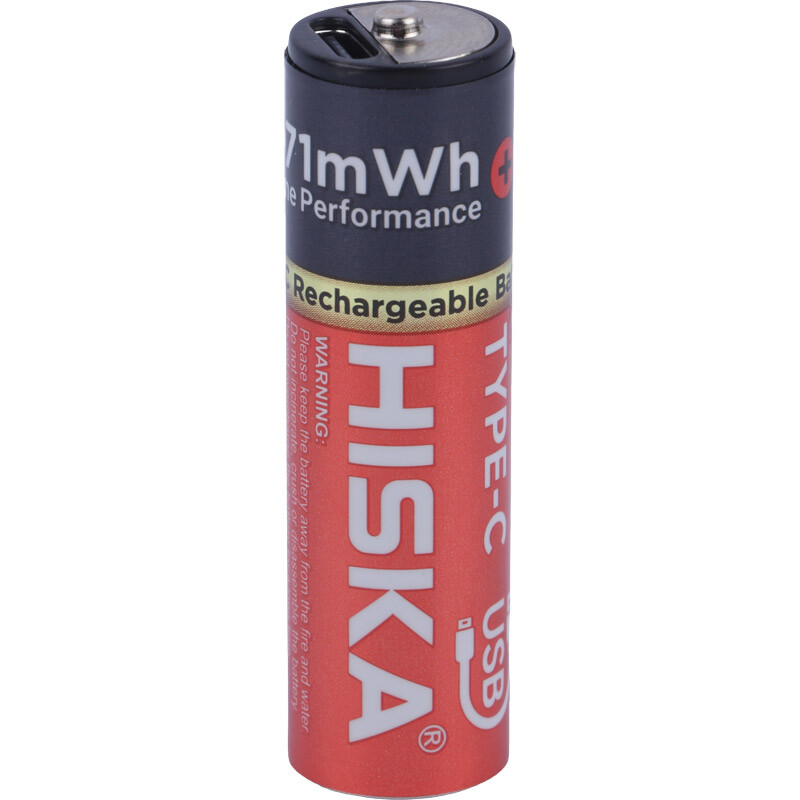 باتری دوتایی قلمی شارژی هیسکا Hiska H16-AA2 AA 835mAh