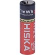 باتری دوتایی قلمی شارژی هیسکا Hiska H16-AA2 AA 835mAh