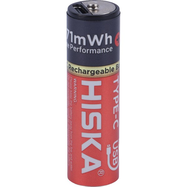 باتری دوتایی قلمی شارژی هیسکا Hiska H16-AA2 AA 835mAh
