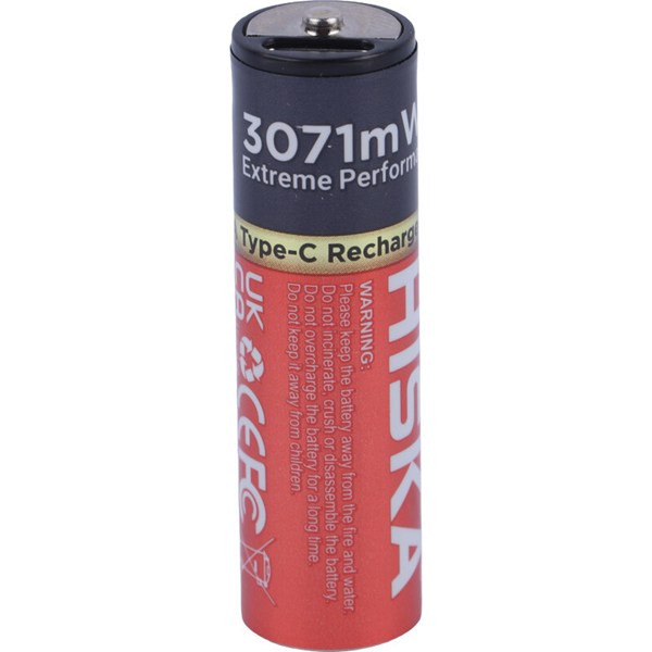 باتری دوتایی قلمی شارژی هیسکا Hiska H16-AA2 AA 835mAh